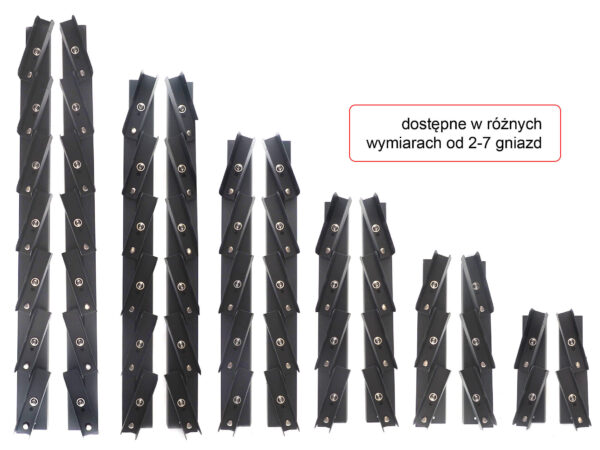 Mechanizmy do żaluzji ogrodowych zewnętrznych, na taras w kolorze antracyt RAL7016