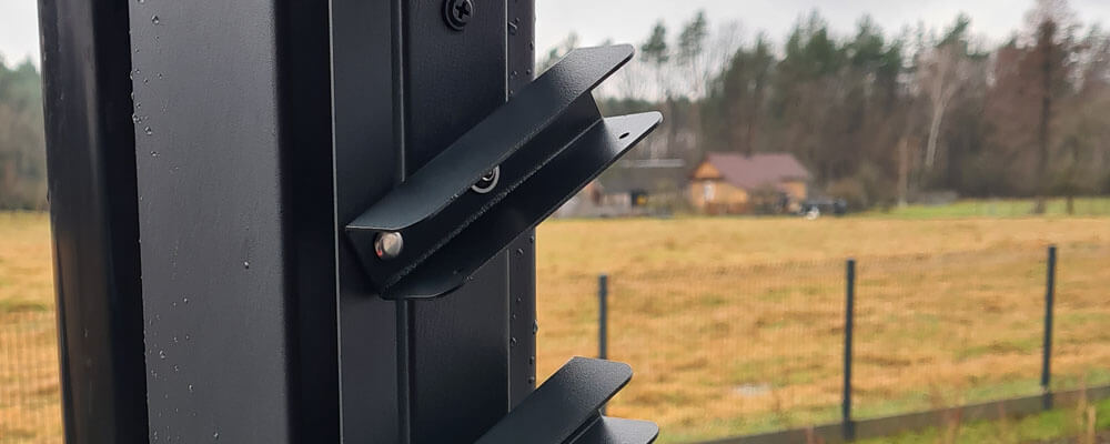 Prowadnica do ruchomych deseczek na taras