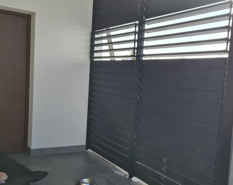 Żaluzje zewnętrzne na taras, do ogrodu